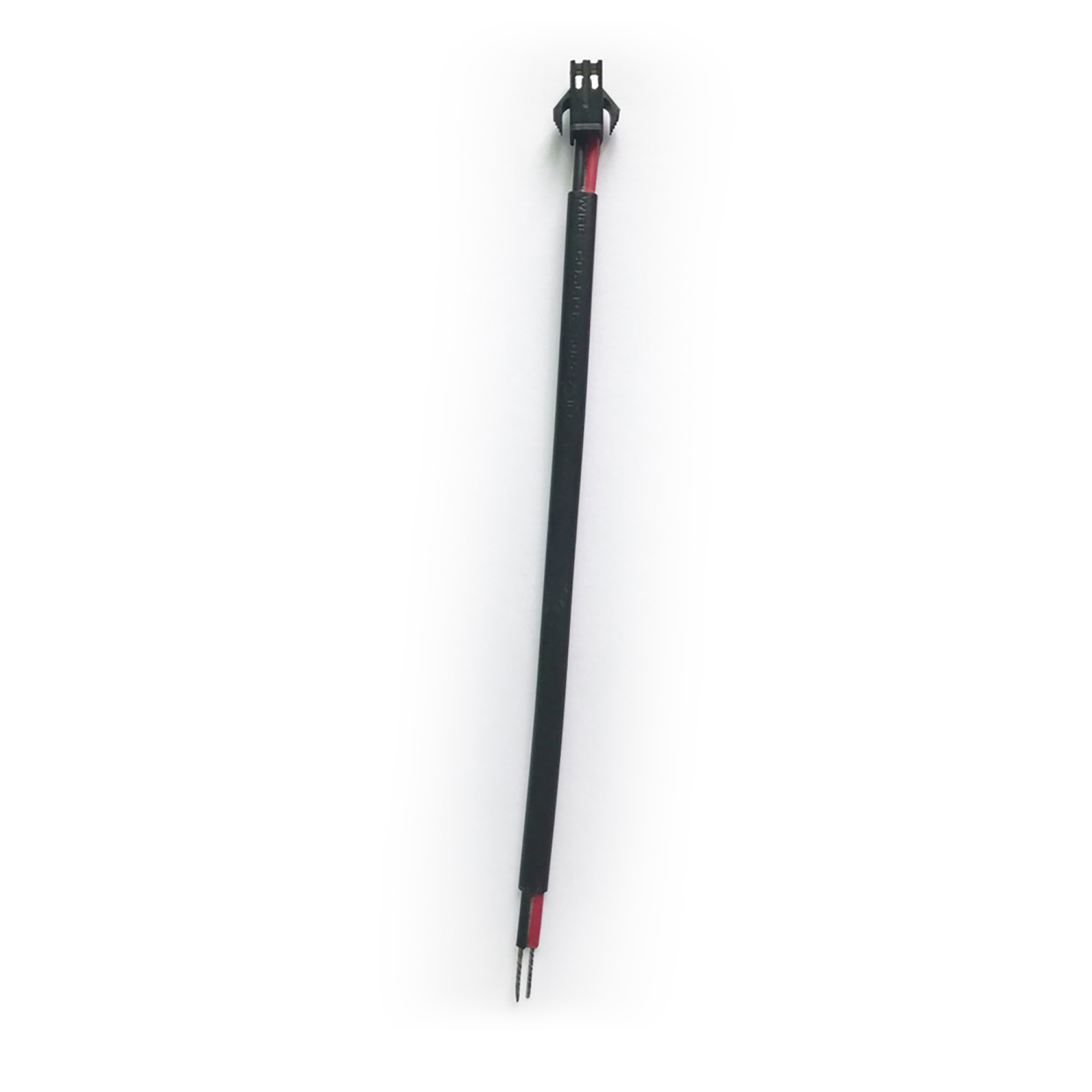 DC000001  15cm Black Male Fly Lead Driver Extension